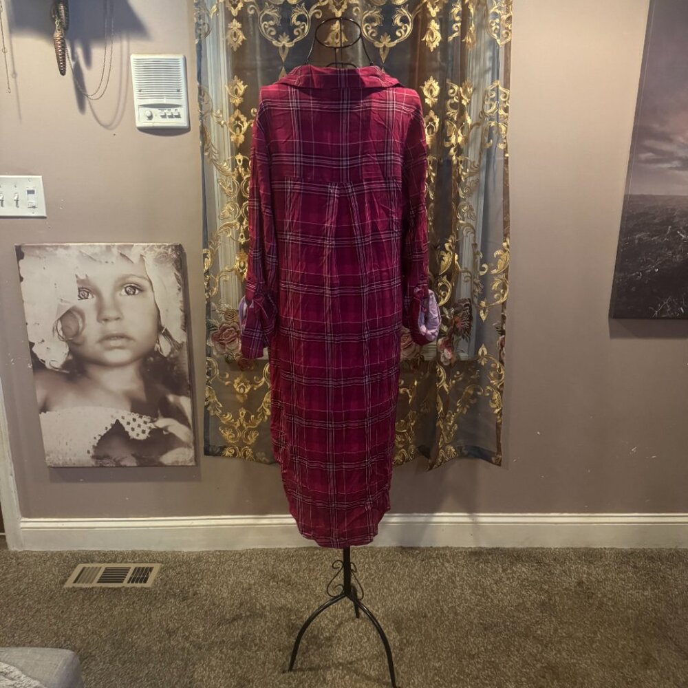 Torrid plaid maxi ~ size 14 - Picture 2 of 2